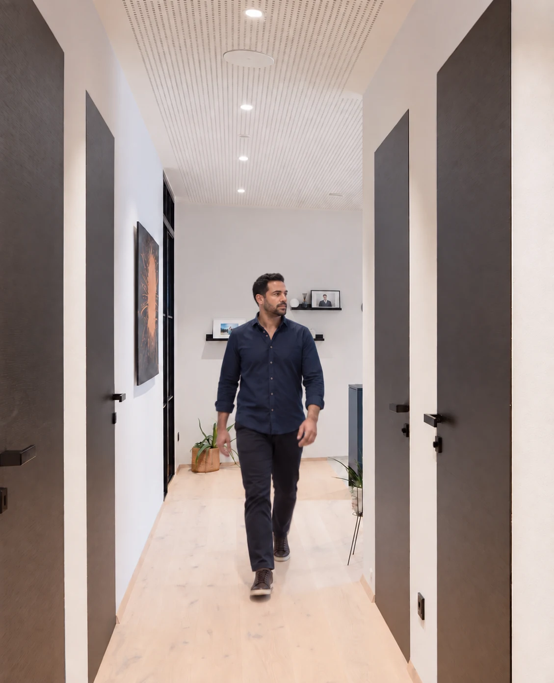 Audio intégré dans un salon