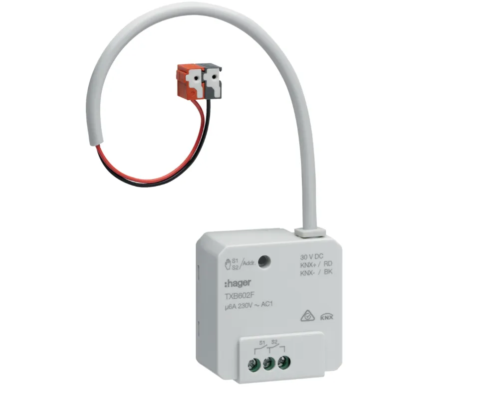 MODULE HAGER ACTIONNEUR COMPACT  2 VOLET OU ACTIONNE