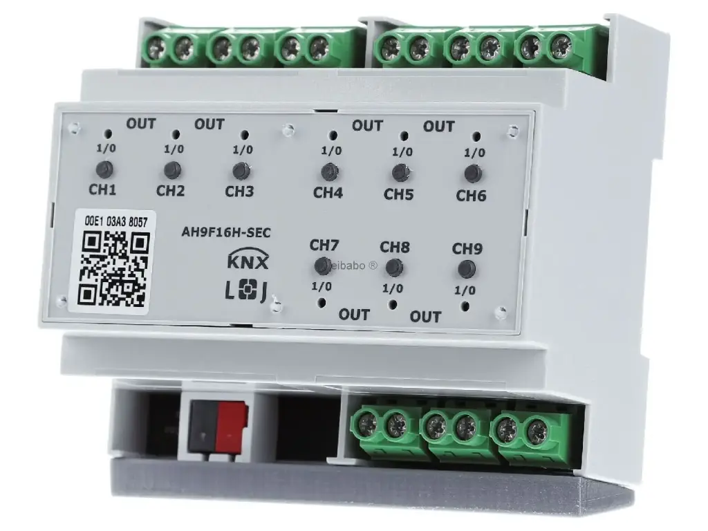 MODULE LINGG & JANKE ACTIONNEUR KNX 9 CHANNEL