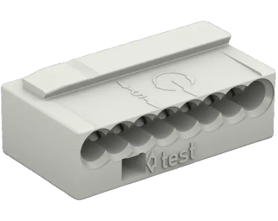 [243-308] CONNECTEUR WAGO KNX 8 PIN GRIS