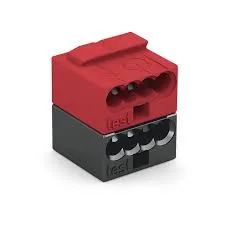 CONNECTEUR WAGO KNX ROUGE GRIS