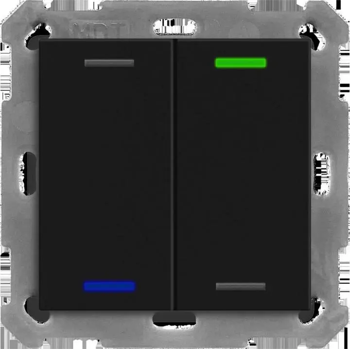 [BE-TAL5504.01] INTERRUPTEUR MDT 4 BOUTONS NOIR 55MM