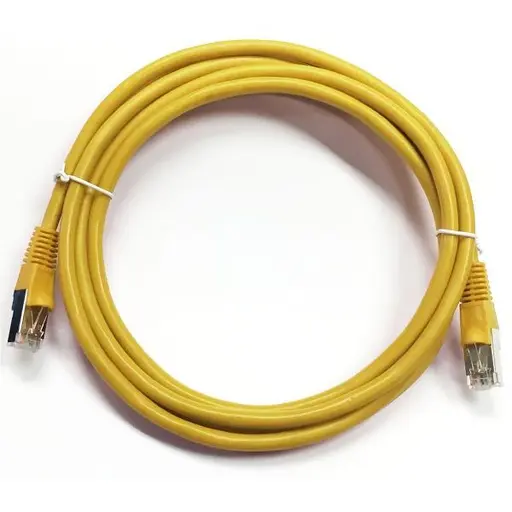 [VG5043JM] CORDON DE BRASSAGE MMC 3M CAT6 U/UTP JAUNE