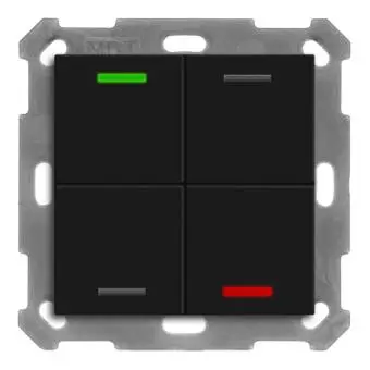 [BE-TAL55T406.01] INTERRUPTEUR MDT KNX 4 BOUTONS 55
