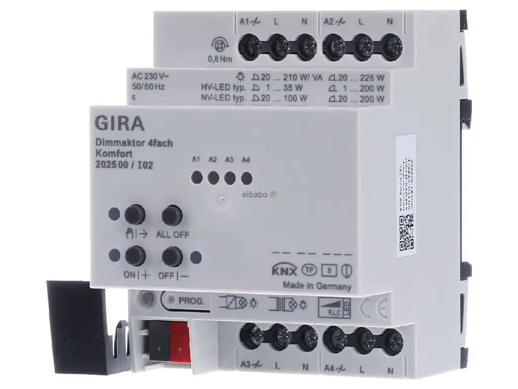 [202500] MODULE GIRA VARIATION KNX 4 CHANNEL