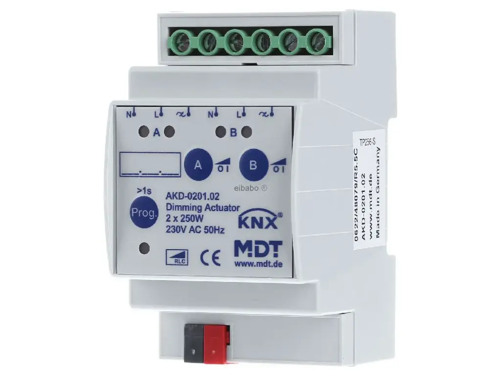 [AKD-0201.02] MODULE MDT VARIATION 2CHS  KNX 250W 230 V AC