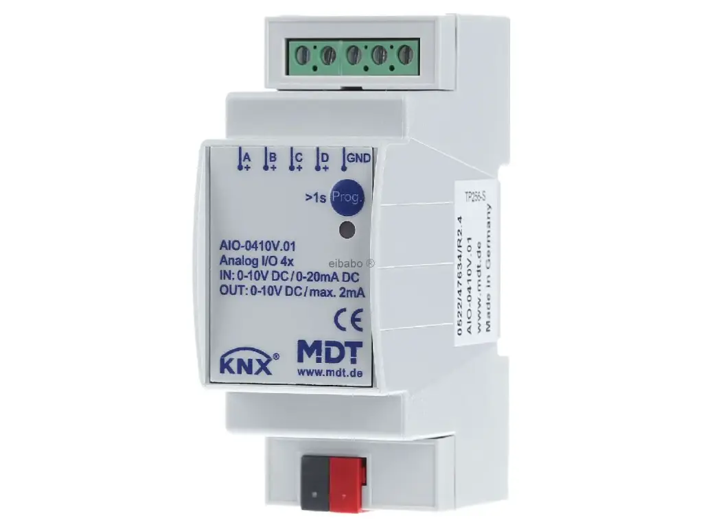 [AIO-0410V.01] MODULE MDT  ENTREE ANALOGIQUE 4 CHS