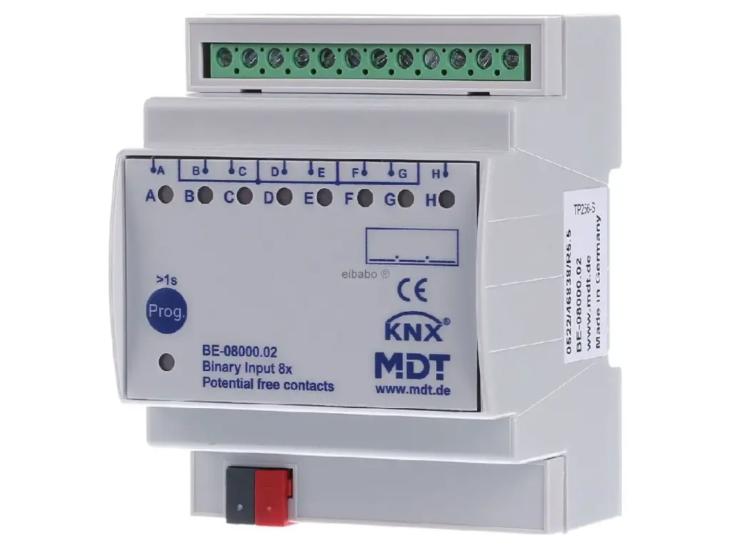 MODULE MDT ENTREE BINAIRE KNX 08 FOIS