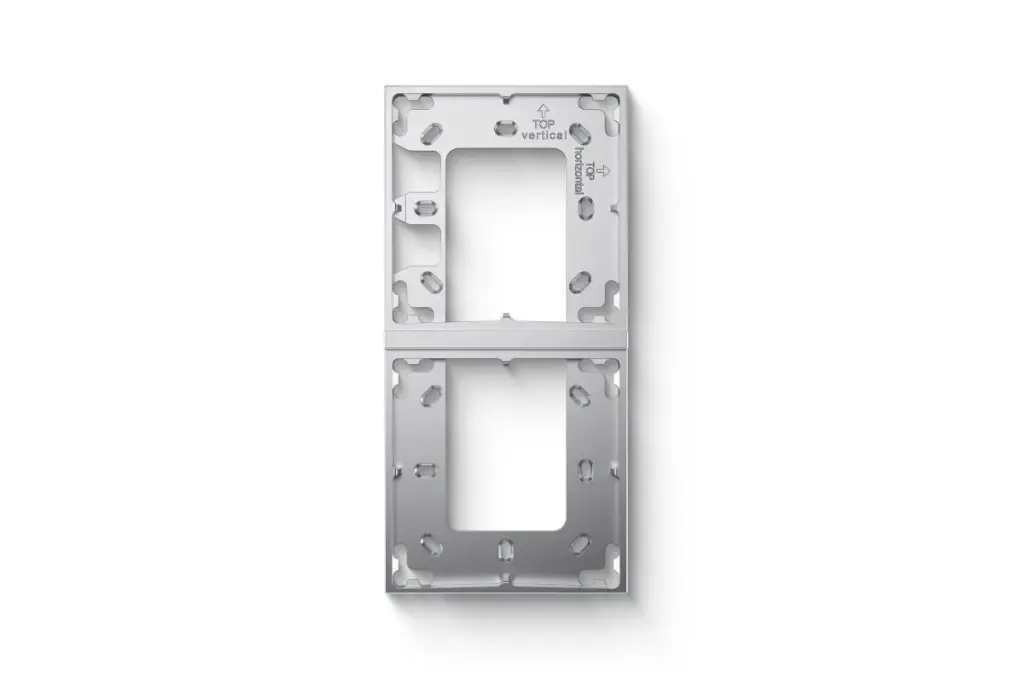 [100489] CADRE  LOXONE INTERCOM DOUBLE SILVER