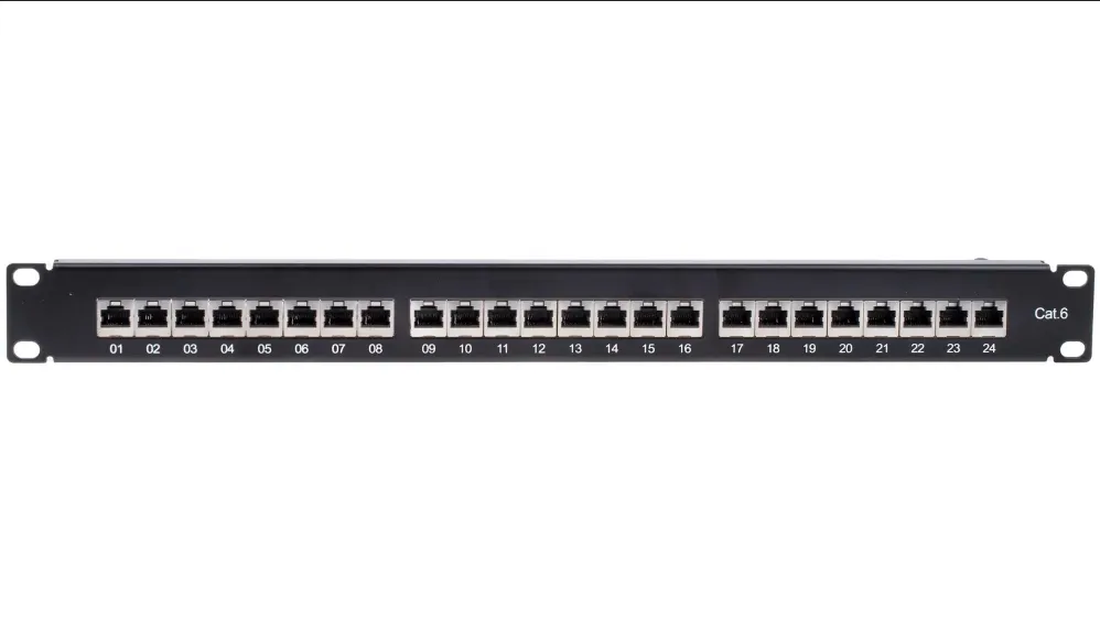 [BC6NBPANSB24] PANNEAUX DE BRASSAGE MMC 24 CAT6