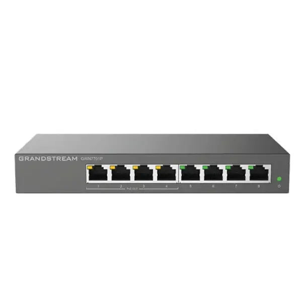 SWITCH GRANDSTREAM RESEAU 8 PORTS POE GIGABIT