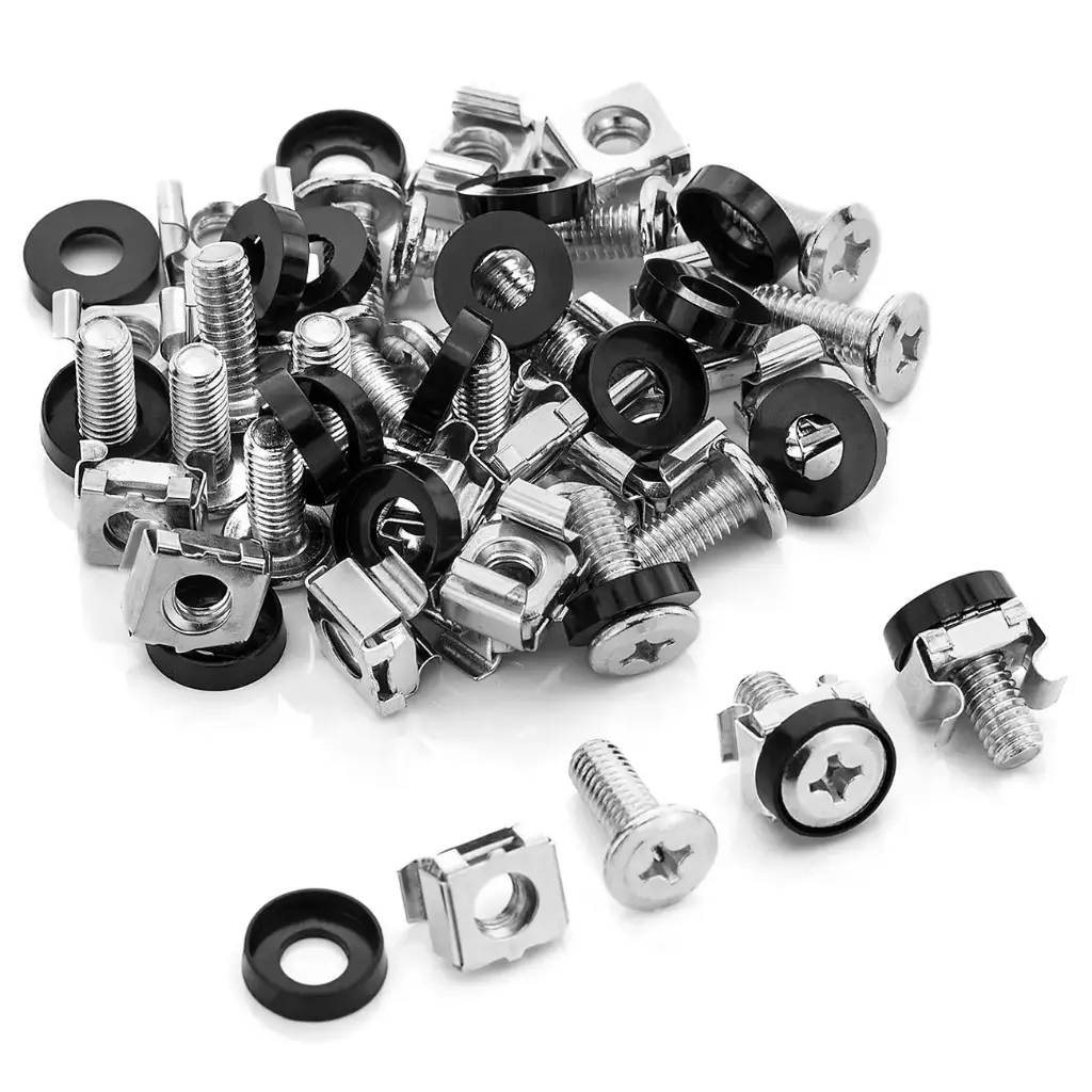 VIS POUR L'ARMOIRE INFORMATIQUE VATPAN BOITE DE 50 AVEC ECROUR