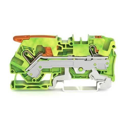 BORNE WAGO VERT JAUNE 16  MM² S2016 60947-7-2