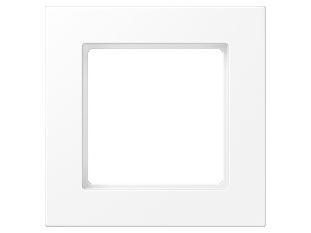 CADRE JUNG D'INTERRUPTEUR 55 PLASTIQUE BLANC