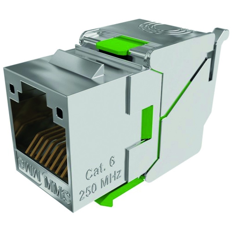 CONNECTEUR RJ 45 CAT 6 BLINDE LINK+
