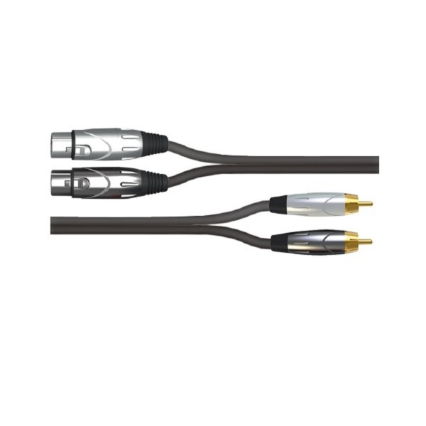 CORDON 2 XLR F TO RCA M