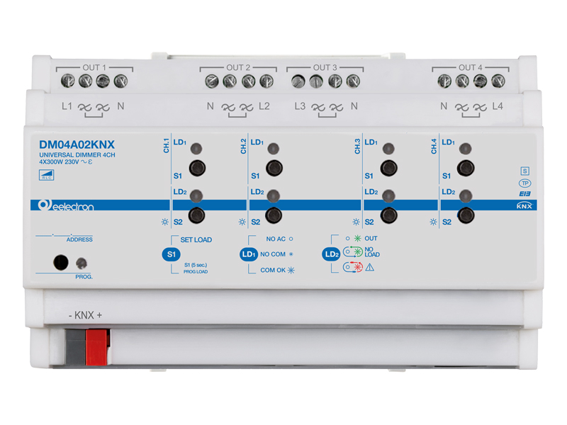 MODULE ELECTRON VARIATION KNX 4 CH 300W DM04A02KNX
