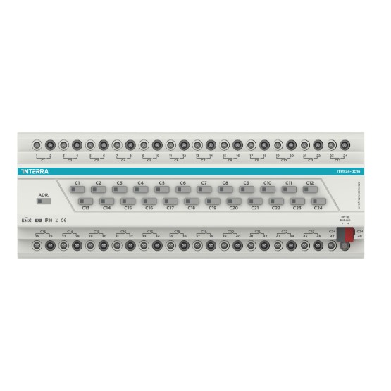 MODULE INTERRA ACTIONNEUR KNX 24 CHANNEL 