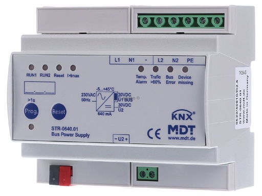 [STR-0640.01 ] ALIMENTATION MDT KNX REDONDANTE 640