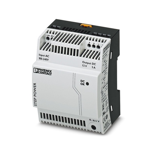 [STEP-PS/1AC/12DC/5] ALIMENTATION PHOENIX STEP 12VDC 5A