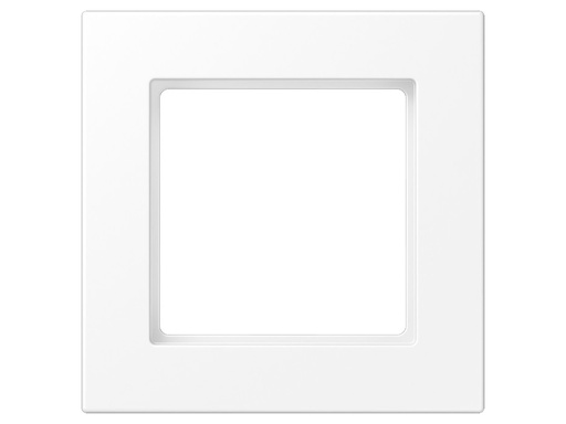 [A5581BFWWM] CADRE JUNG D'INTERRUPTEUR 55 PLASTIQUE BLANC
