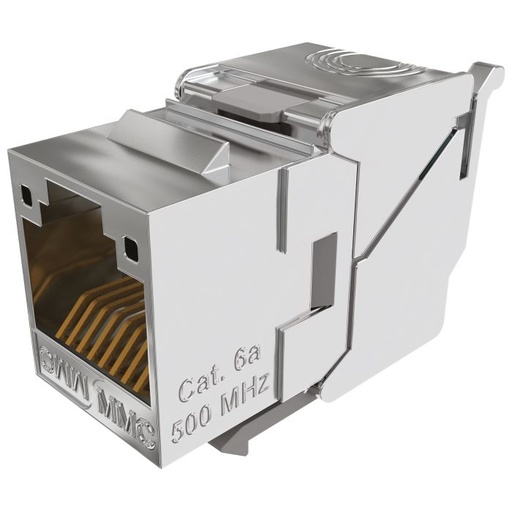 [BC6AFSTL] CONNECTEUR RJ 45 MMC CAT 6A 360° SANS OUTIL