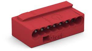 [WAGO 243-808] CONNECTEUR WAGO 243-808 ROUGE 8 PIN