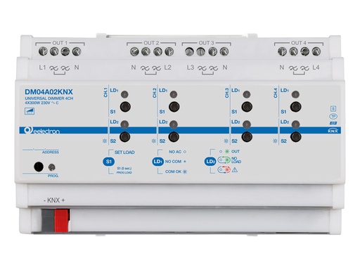 [DM04A02KNX] MODULE ELECTRON VARIATION KNX 4 CH 300W DM04A02KNX