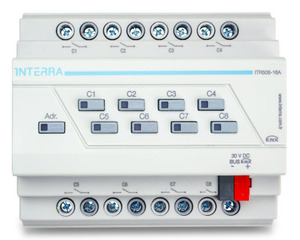 [ITR508] MODULE INTERRA ACTIONNEUR KNX 08 CHANNEL 