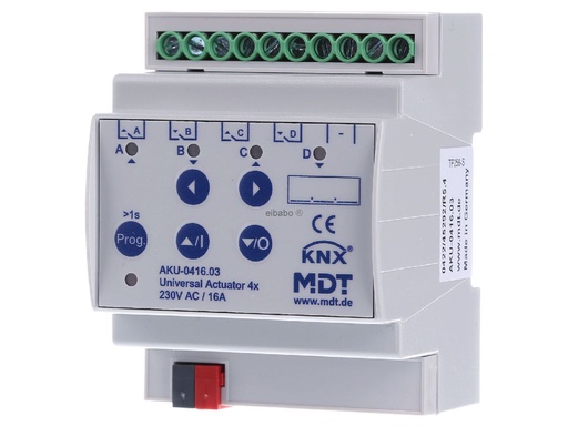 [AKU-0416.03] MODULE MDT ACTIONNEUR KNX 04 POSITIONS